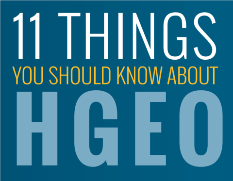 11 Things You Should Know About HGEO