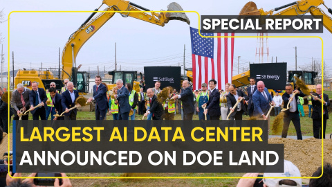 Thumbnail for a YouTube video for the Department of Energy at the Portsmouth site