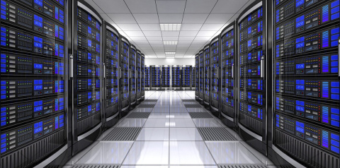 Data center hallway