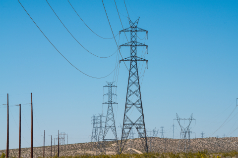 Photo of transmission lines.