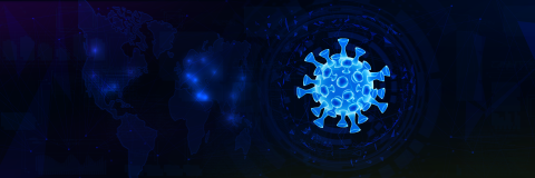 COVID-19 background image.