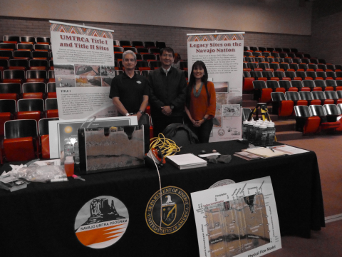 Participants at the STEM-sation Day in Tuba City, Arizona in April 2018.