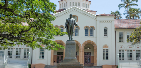 Hawaii's McKinley Statue