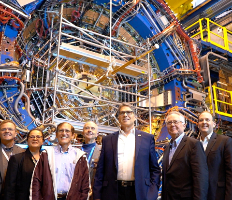 Secretary Perry visits brookhaven national laboratory