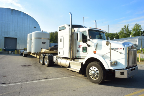 TRU shipment leaving Oak Ridge