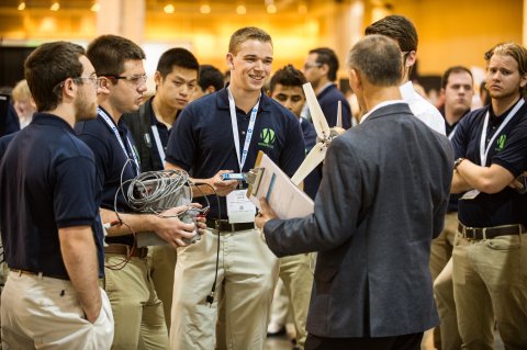 Image related to Penn State University Puts Collegiate Wind Competition-Winning Turbine on Display