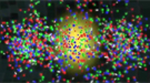 Protons and neutrons melt to produce 'quark-gluon plasma' at RHIC.