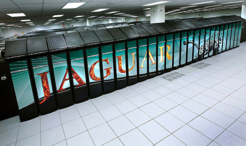 Jaguar supercomputer at Oak Ridge National Laboratory