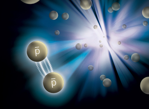A new measurement by RHIC's STAR collaboration reveals that the force between antiprotons (p with bar above) is attractive and strong - just like the force that holds ordinary protons together within the nuclei of atoms.