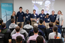 photo of a group standing