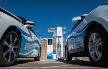 Hydrogen fuel cell fueling station at NREL 