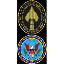 U.S. Special Operations Command and DTRA seals