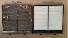 Before and After AC filters