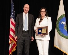 Deputy Secretary and Amanda Tapia-Pittman
