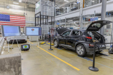 View of an active lab at ORNL.