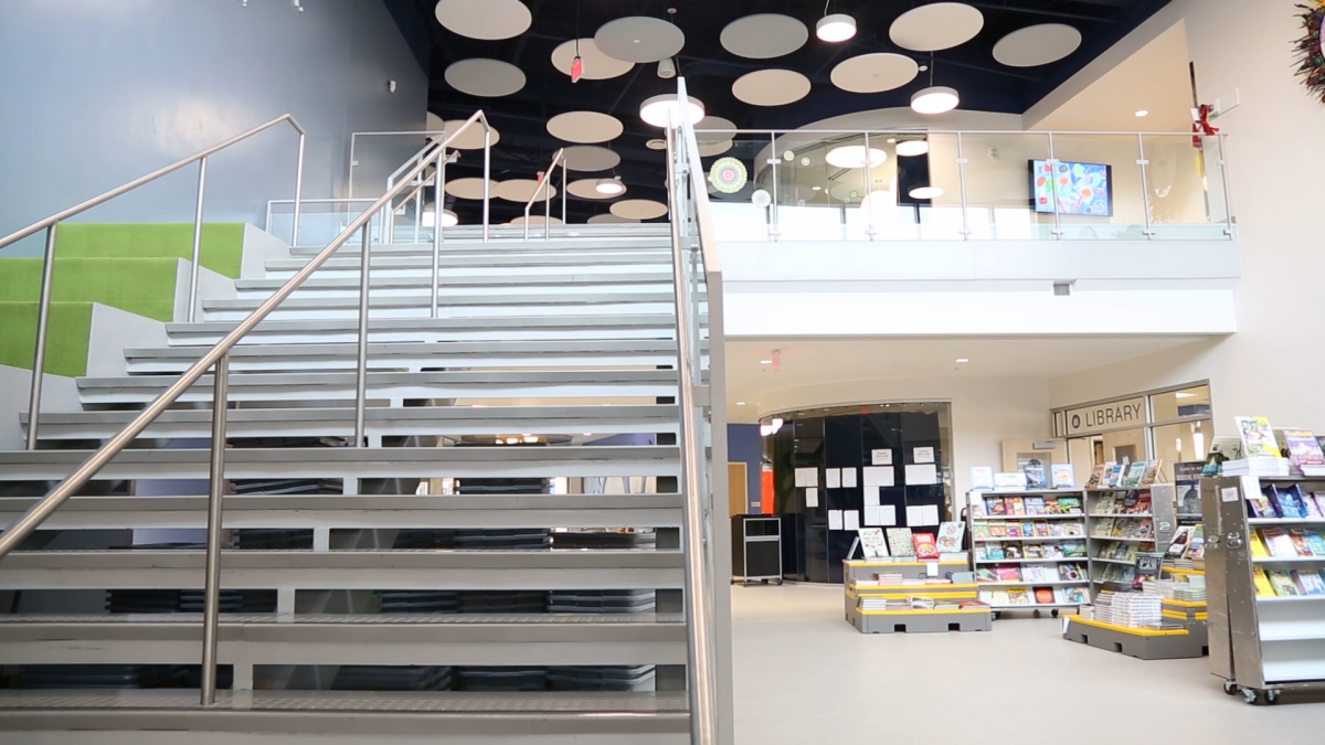 Zero energy school lunch room.