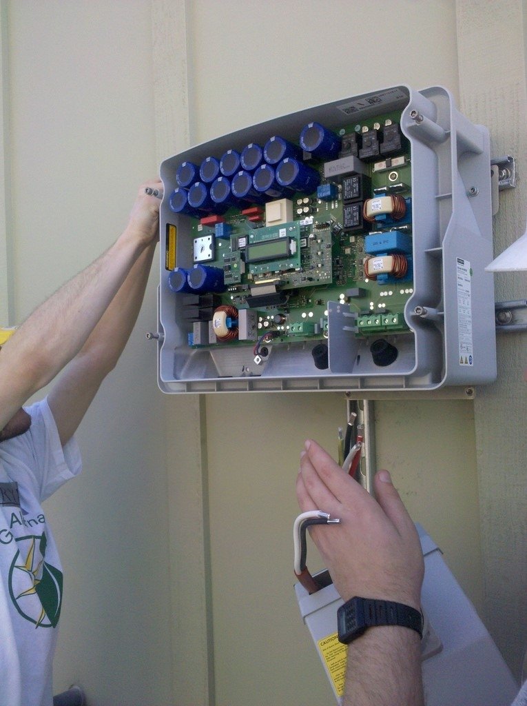 solar inverter photo