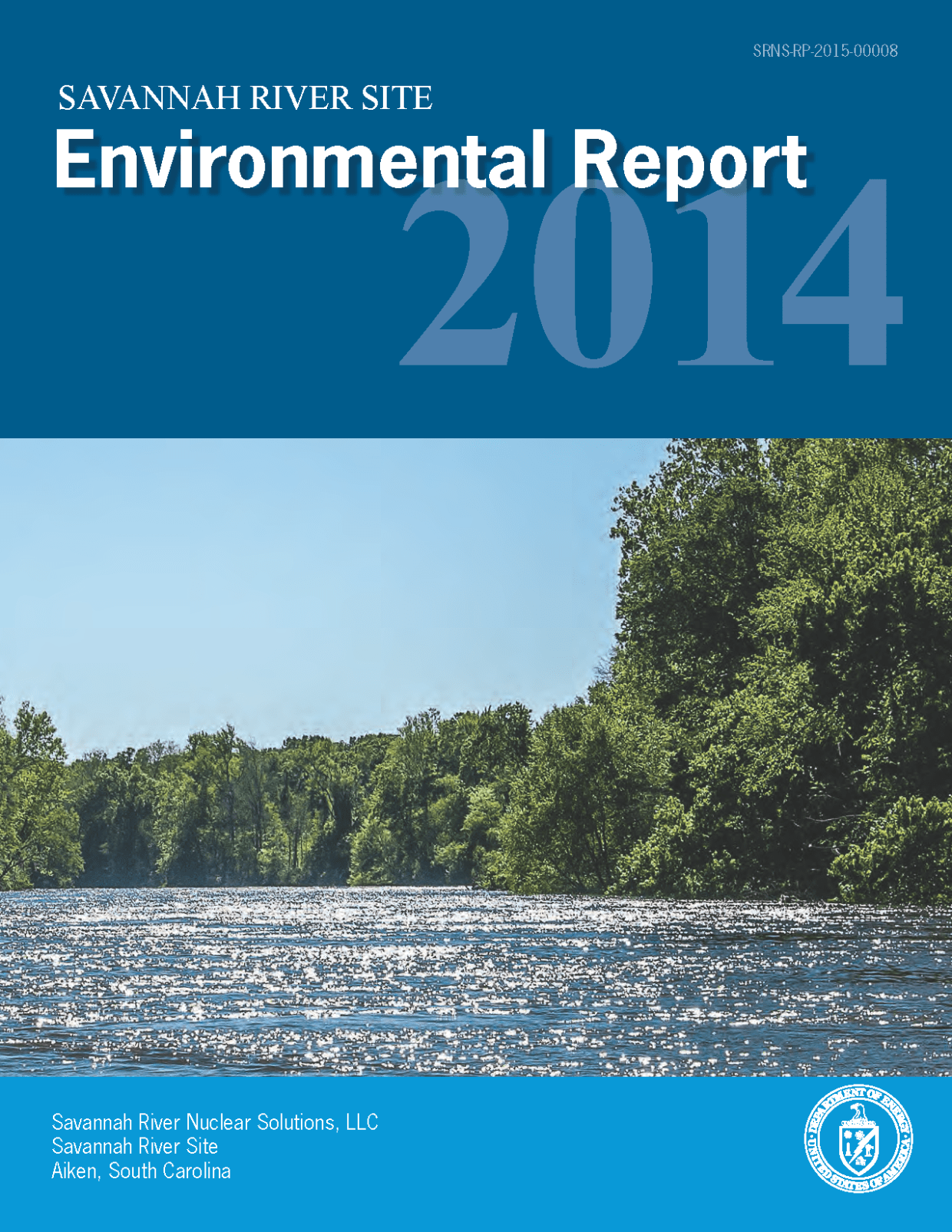 Cover for 2014 Environmental Annual Report