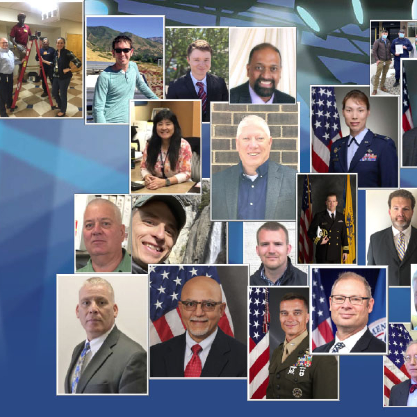 Photos of FEDS Spotlight winners.