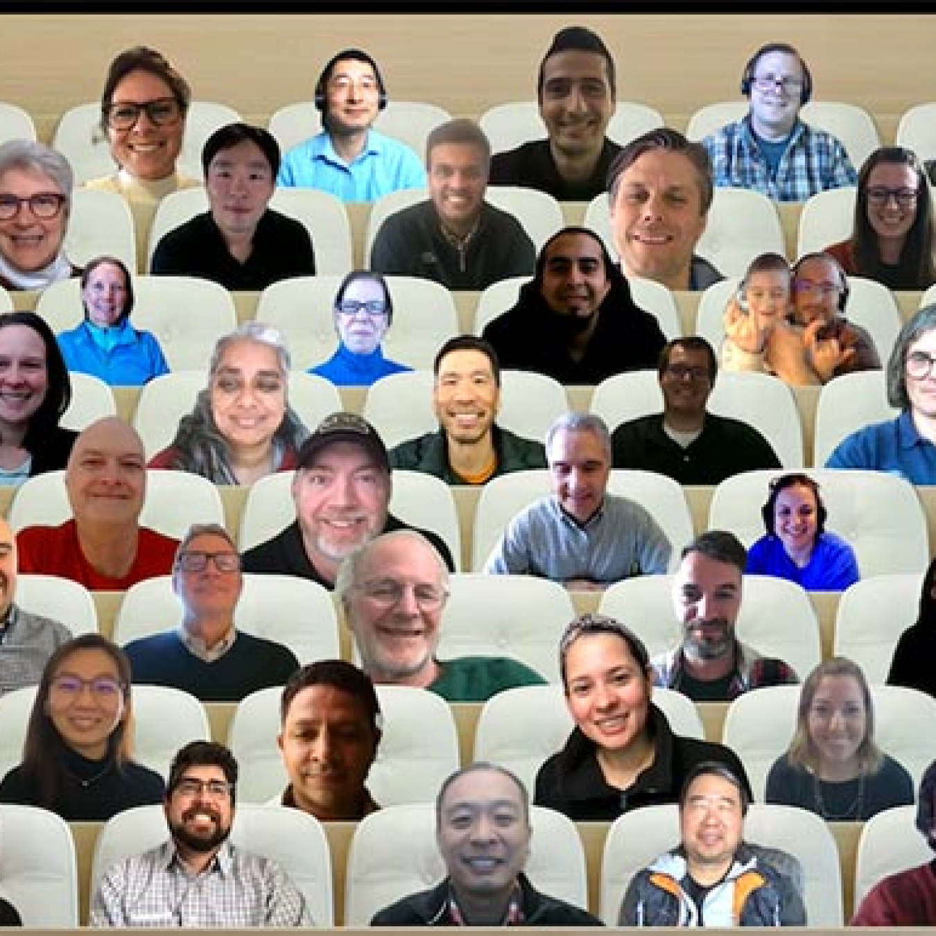 Image showes a group picture of the Energy I-Corps Cohort 12 participants in a virtual setting.