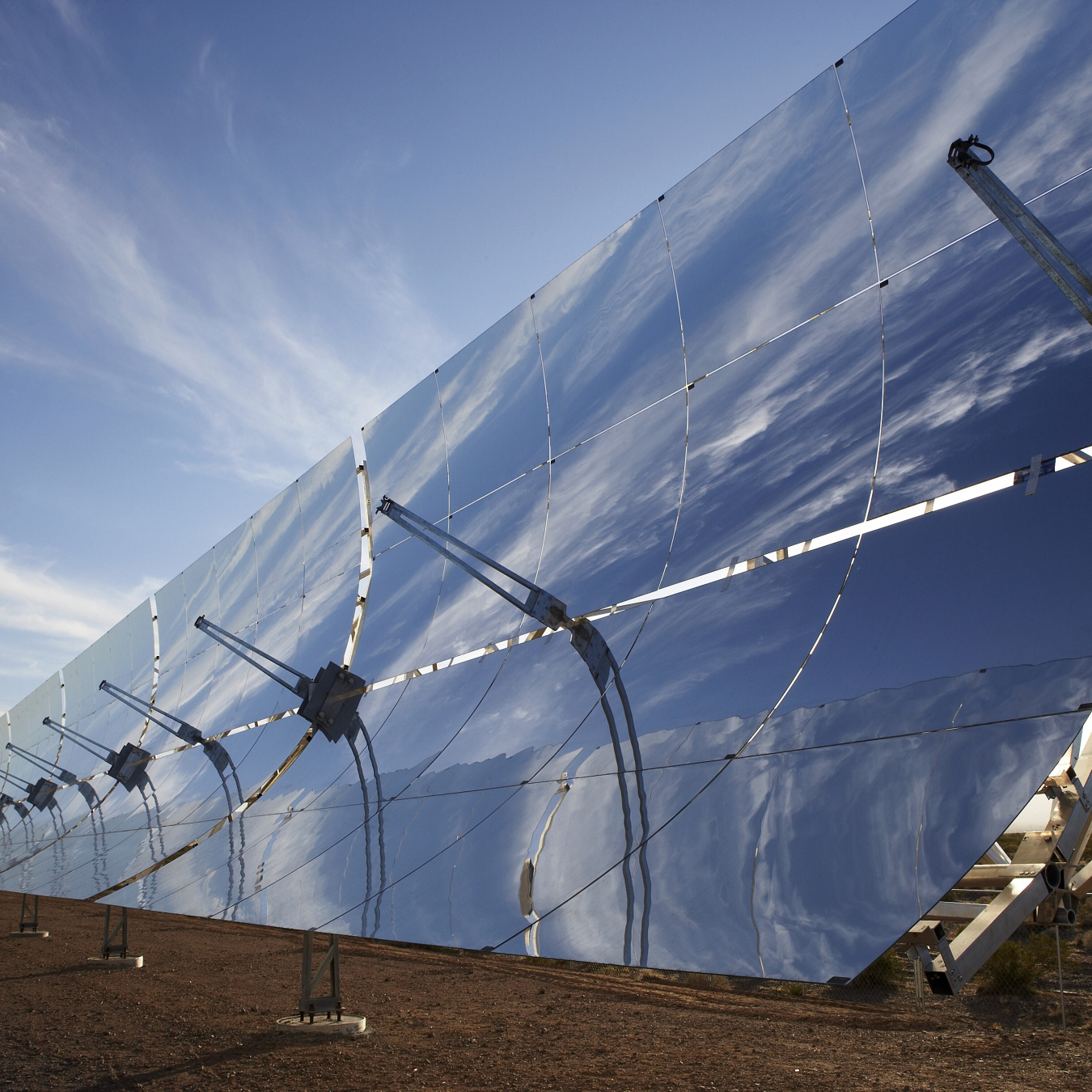 CSP trough system