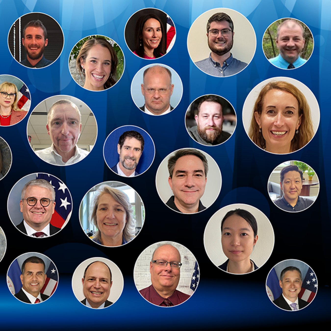 A collection of photos of all FEDS Spotlight honorees in 2024.