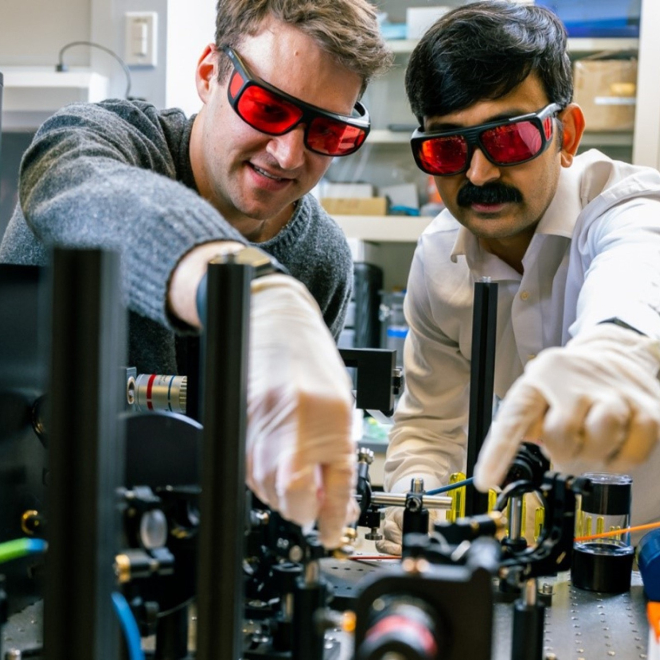 Sean Sullivan and Manish Singh from Argonne National Laboratory