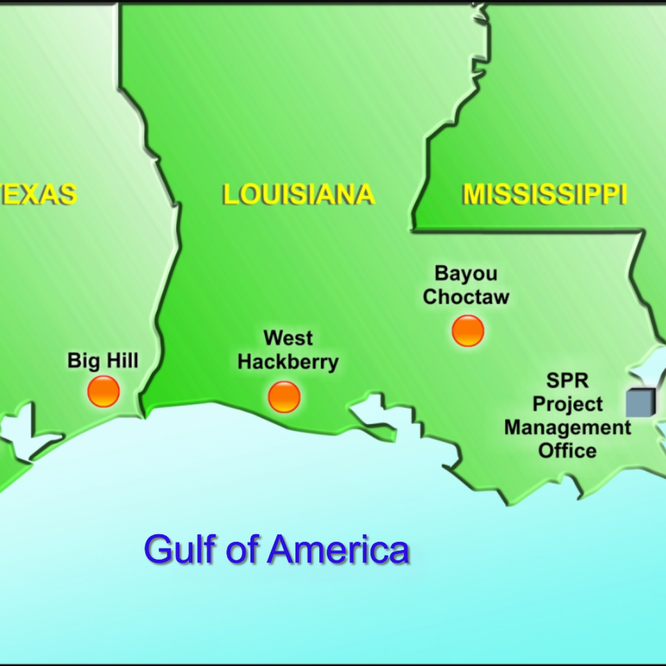 SPR Storage Sites