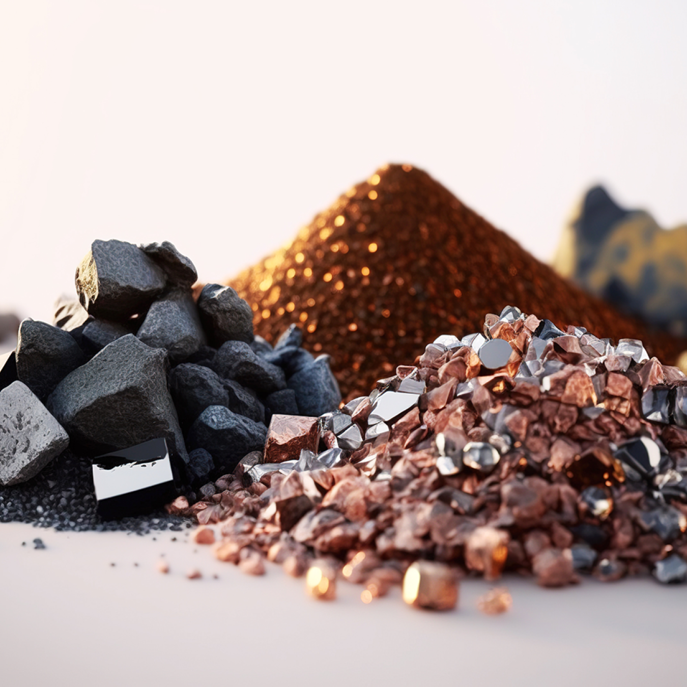 Stones and minerals