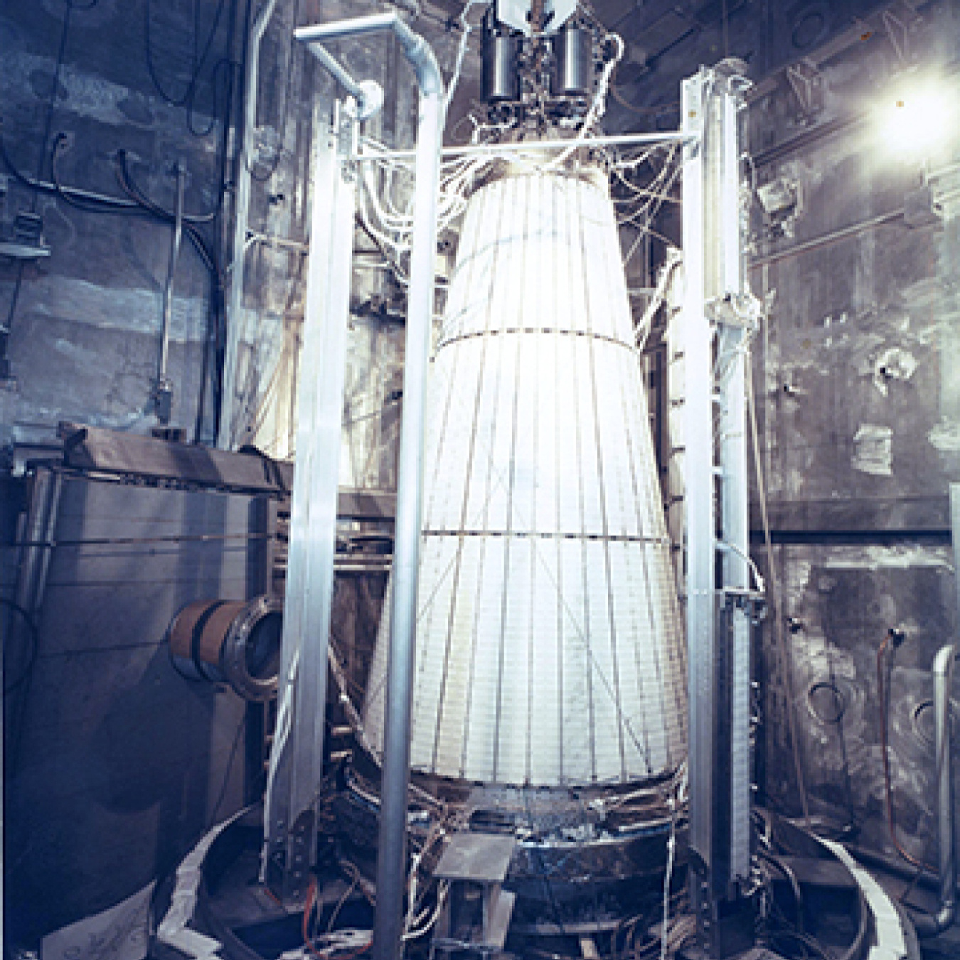 SNAP-10A reactor as shown in Building 4024