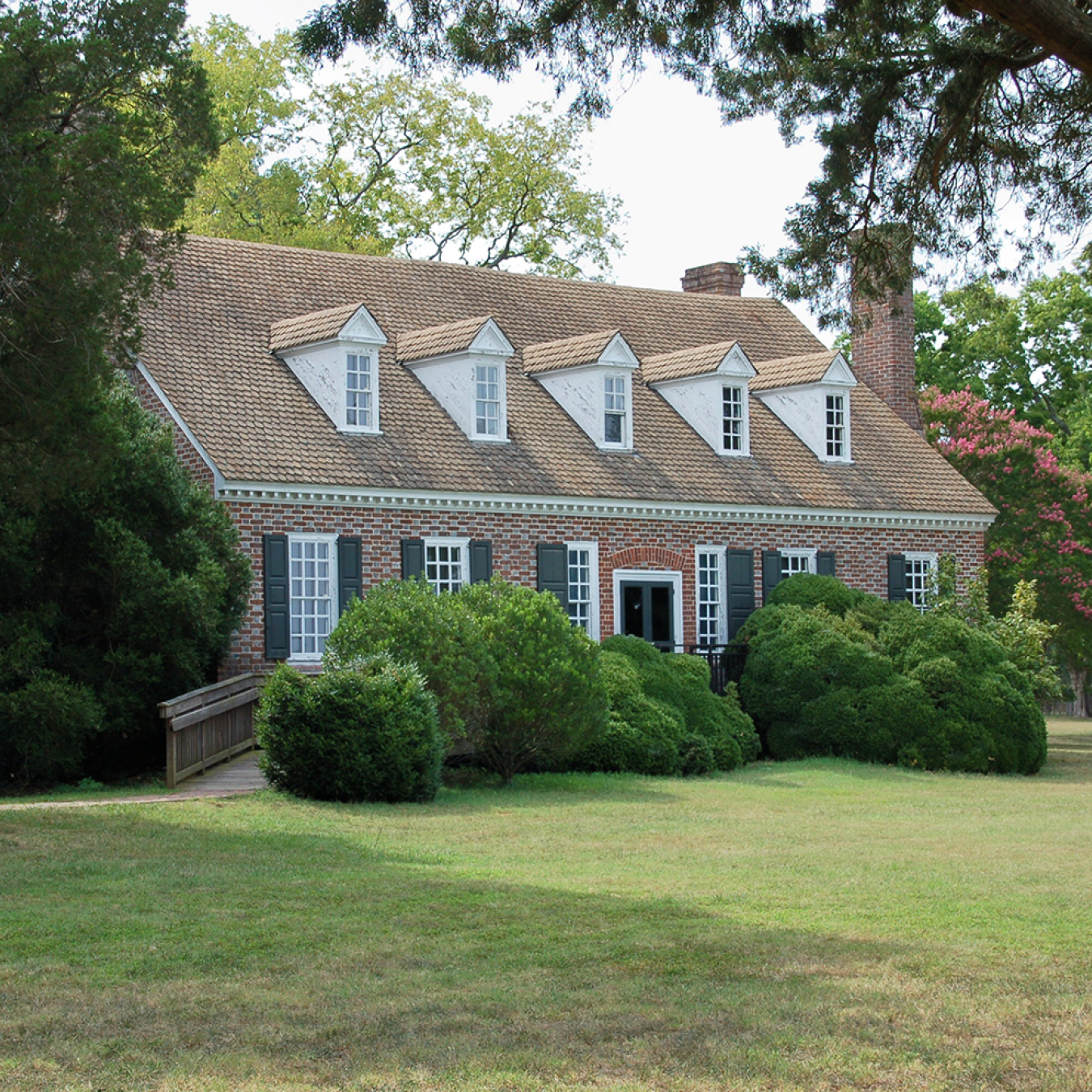 Memorial house constructed near where the original Washington house stood. Photo credit: National Park Service