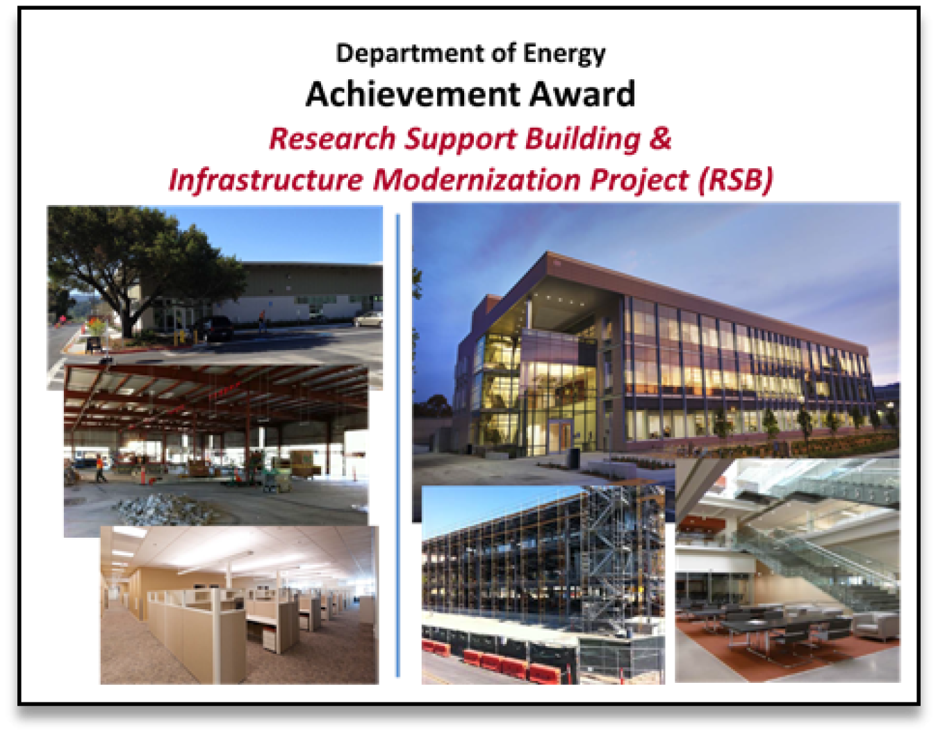 Research Support Building and Infrastructure Modernization Project (RSB)