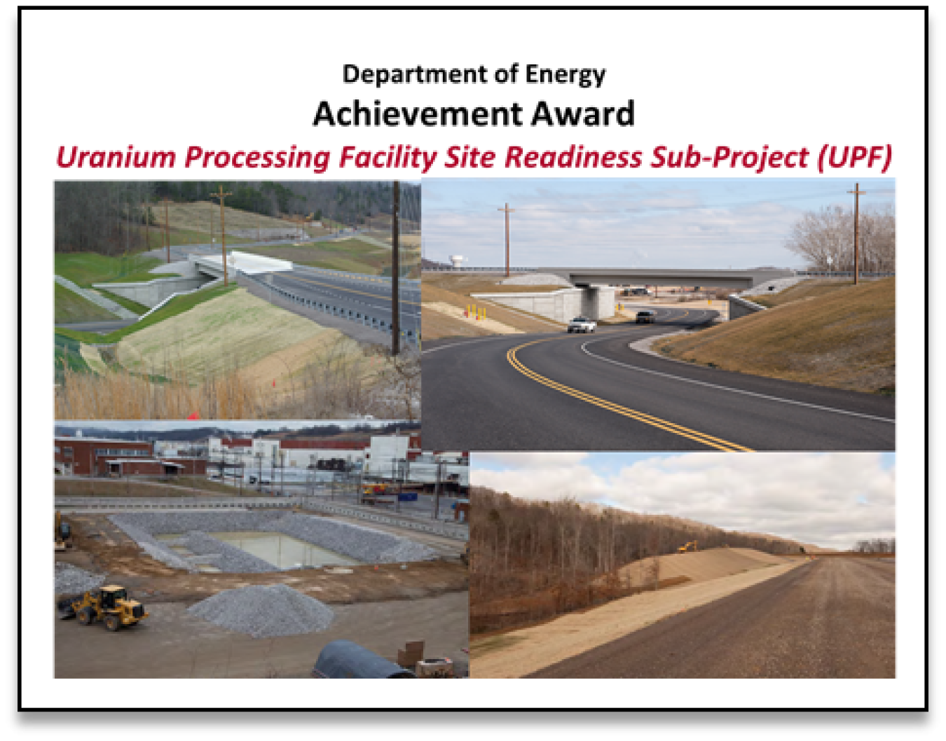 Uranium Processing Facility Site Readiness Sub-Project (UPF)