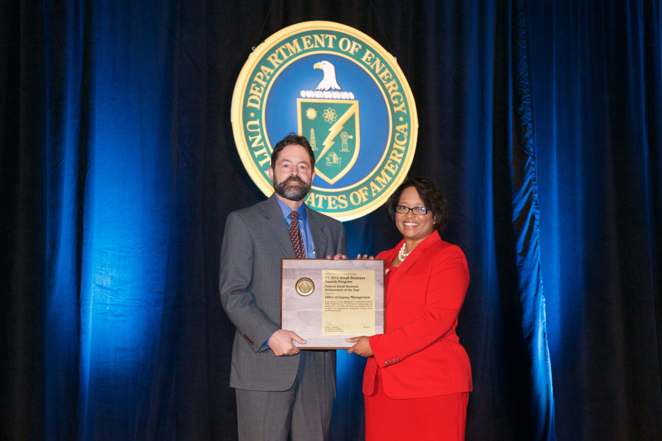 FY 2016 Federal Small Business Achievement of the Year Award