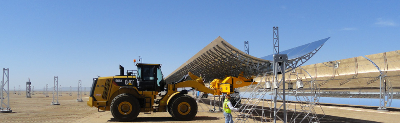 Genesis concentrating solar power plant