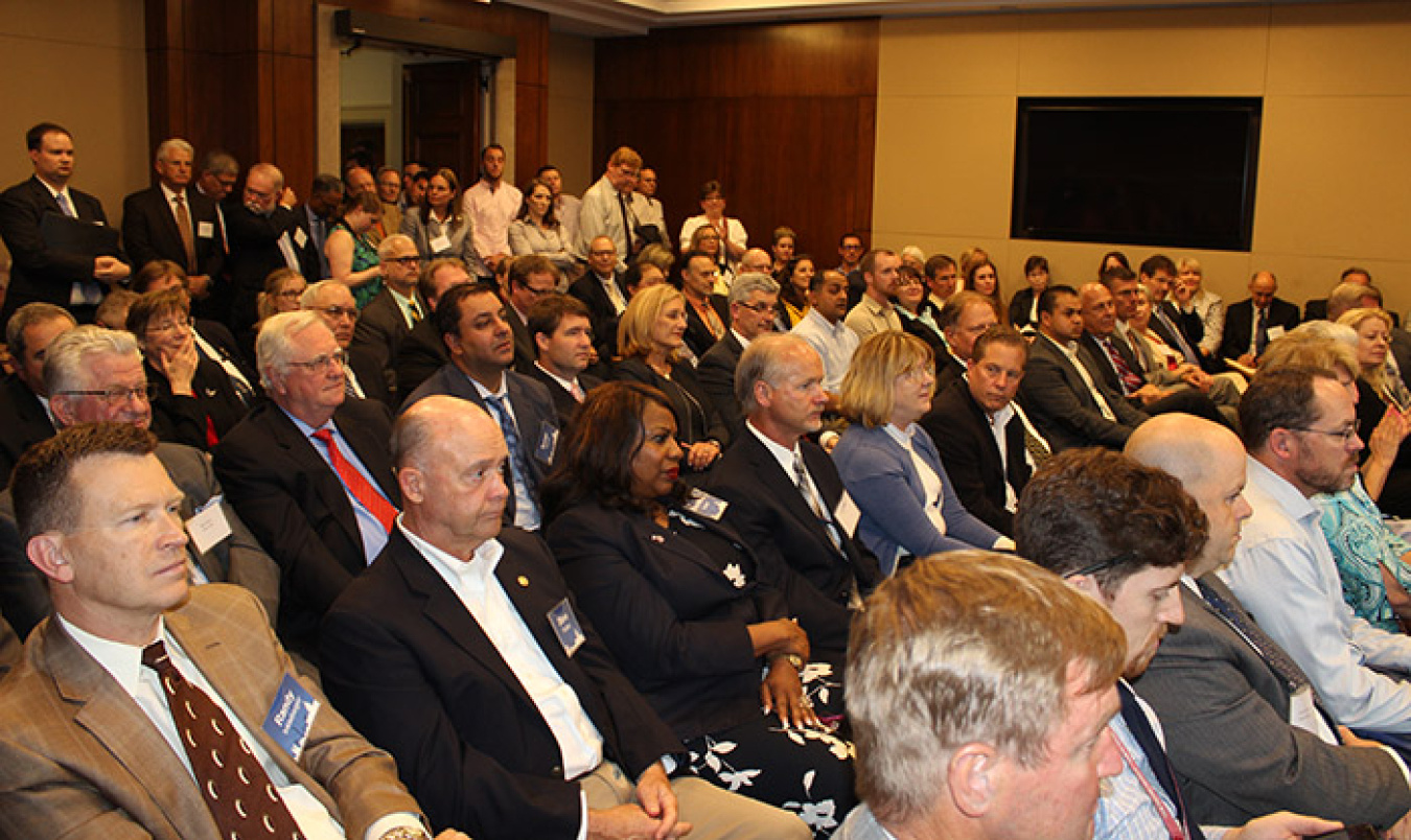 More than 100 people attended the event for the House Nuclear Cleanup Caucus.