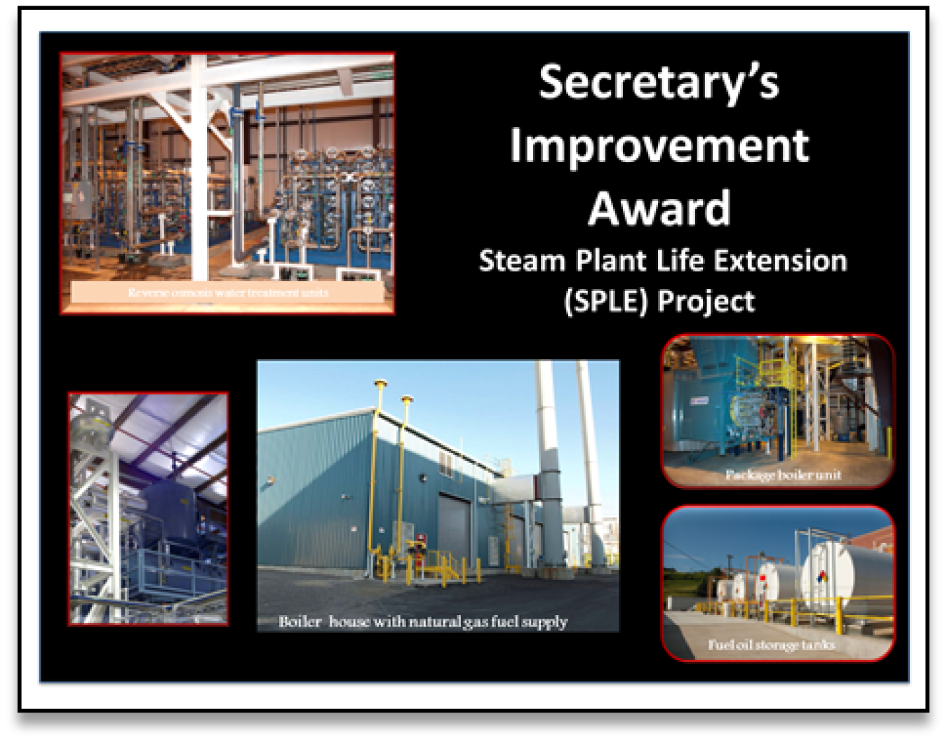 Steam Plant Life Extension (SPLE) Project