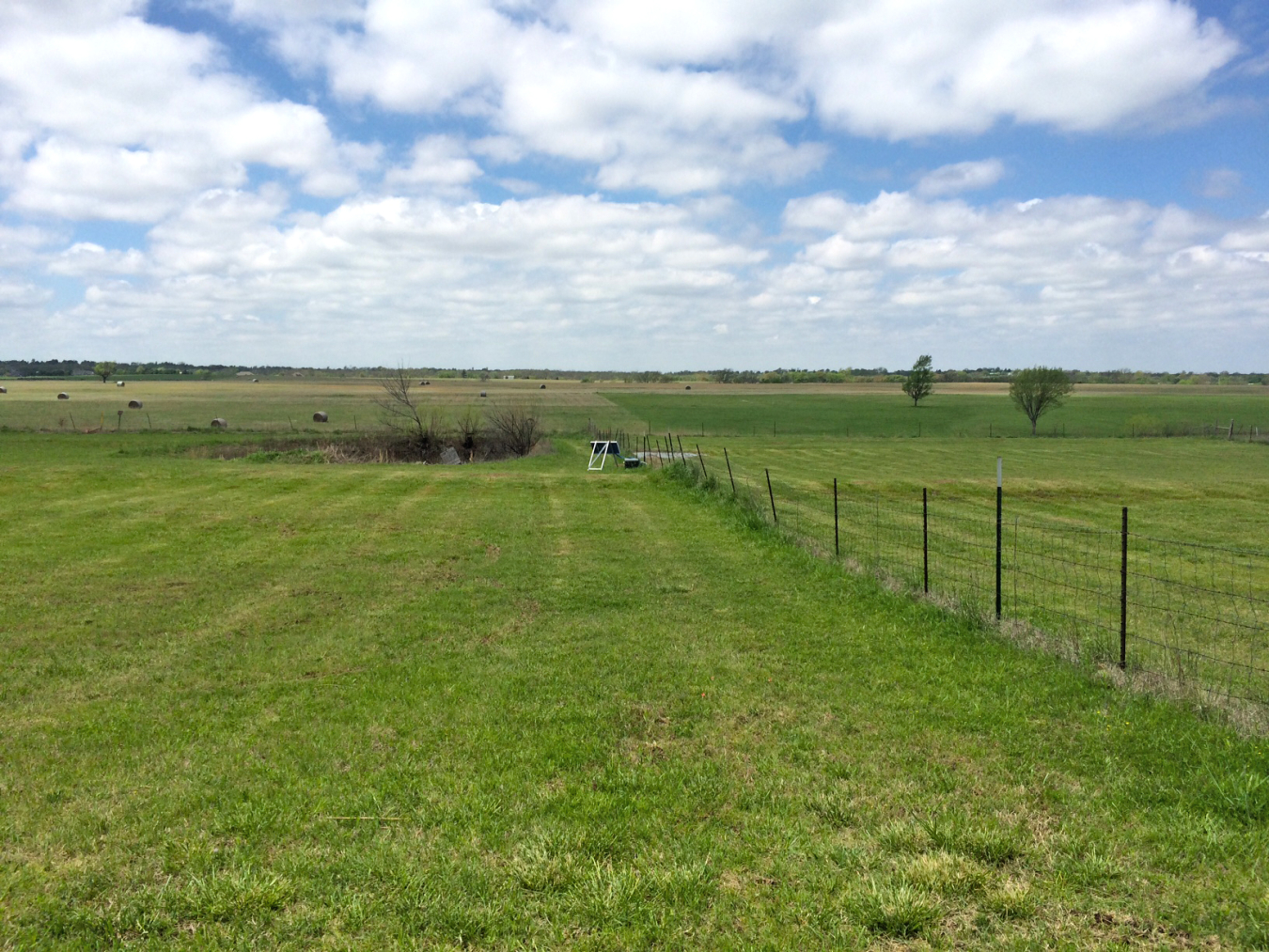 Seismic station in Oklahoma field