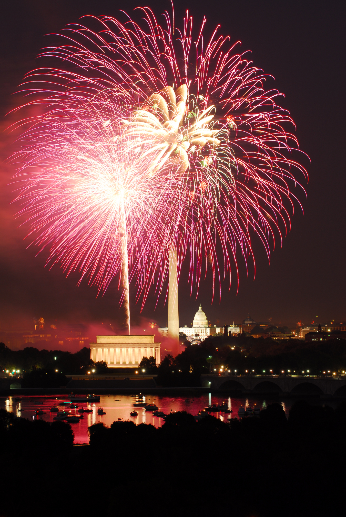 Fourth of July National Mall Fireworks 