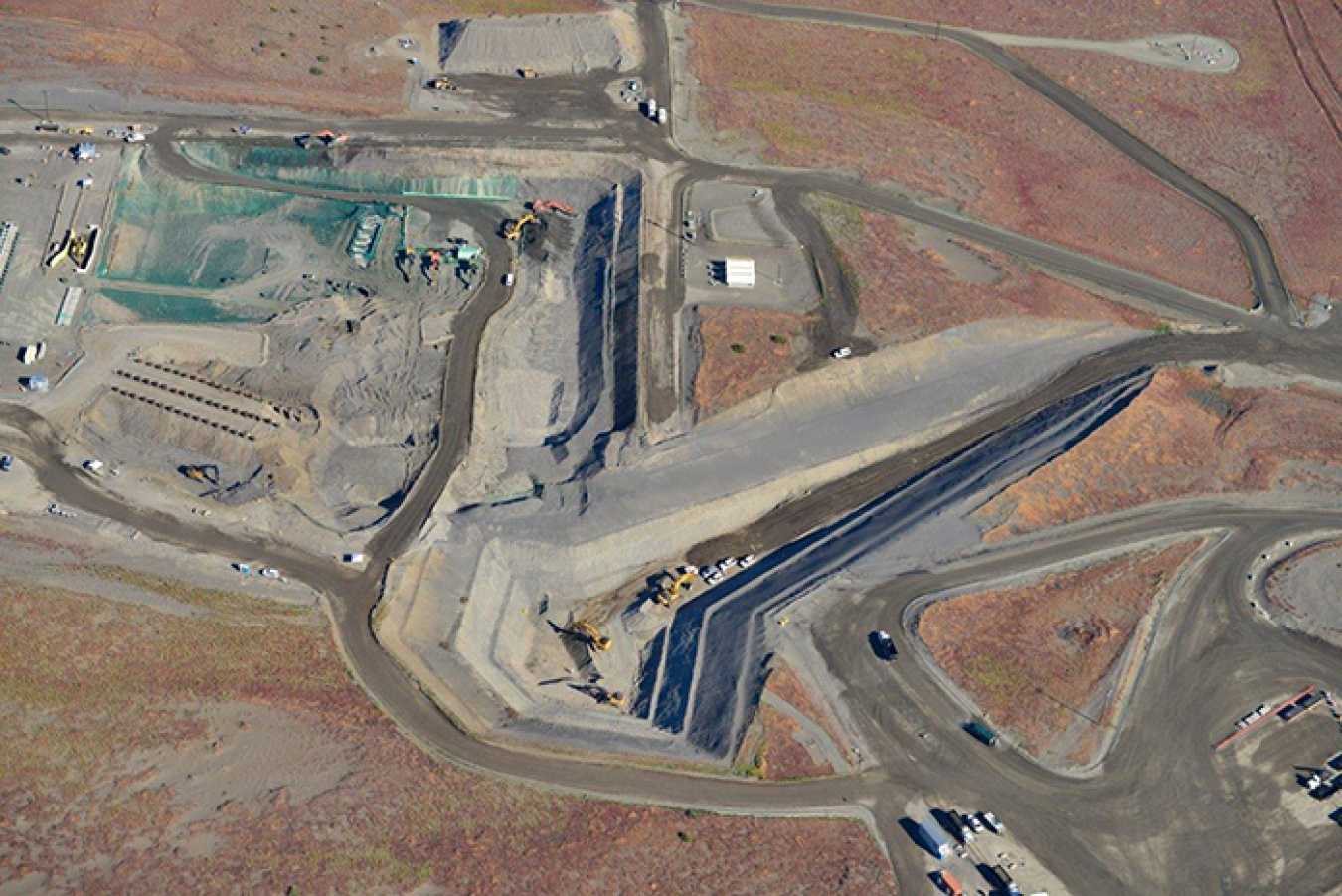 Workers removed more than 300,000 tons of soil from a waste site contaminated with uranium.