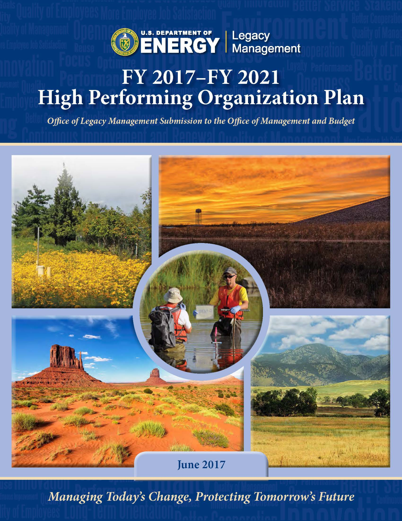  FY 2017–FY 2021 High Performing Organization Plan