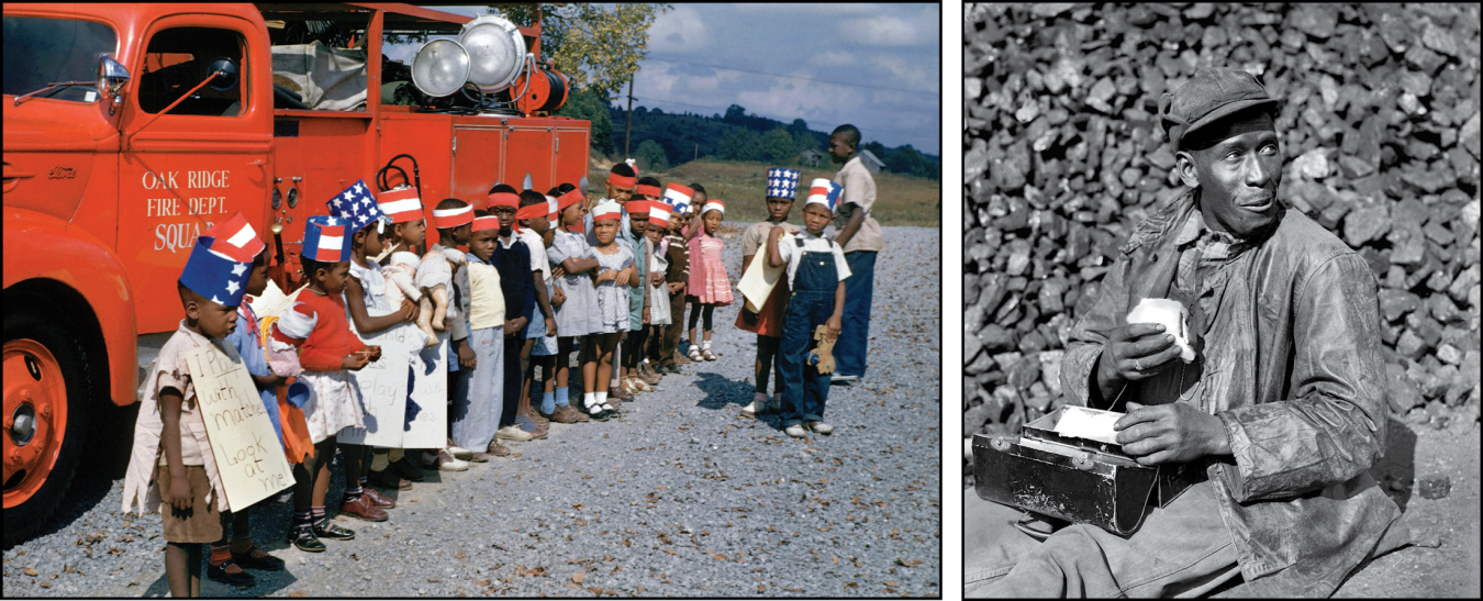 Photographs included in the “Atomic Integration” exhibit.