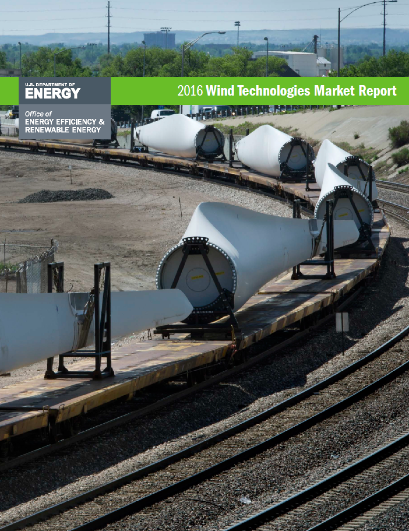 The Wind Technologies Market Report cover.