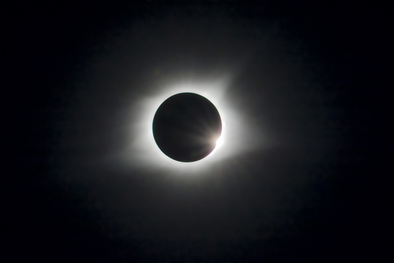 Workers began viewing the solar eclipse at EM's Paducah Site in Kentucky just before noon Aug. 21, with the moon completely blocking out the sun at 1:22 p.m. for just over 2 minutes.