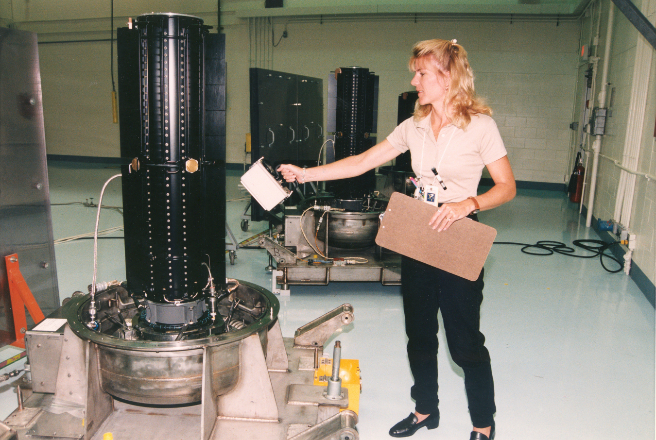 Inspecting Cassini's nuclear power source