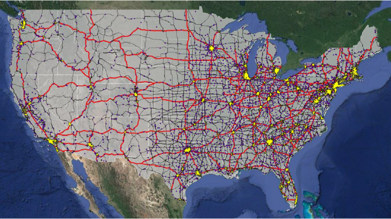 Geographies considered in the plug-in electric vehicle infrastructure analysis.