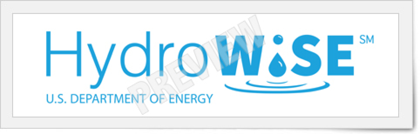 HydroWISE logo preview.