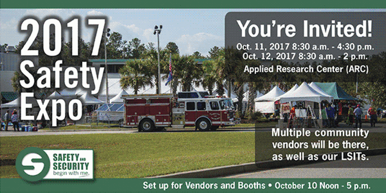 SRS Safety Expo invitation