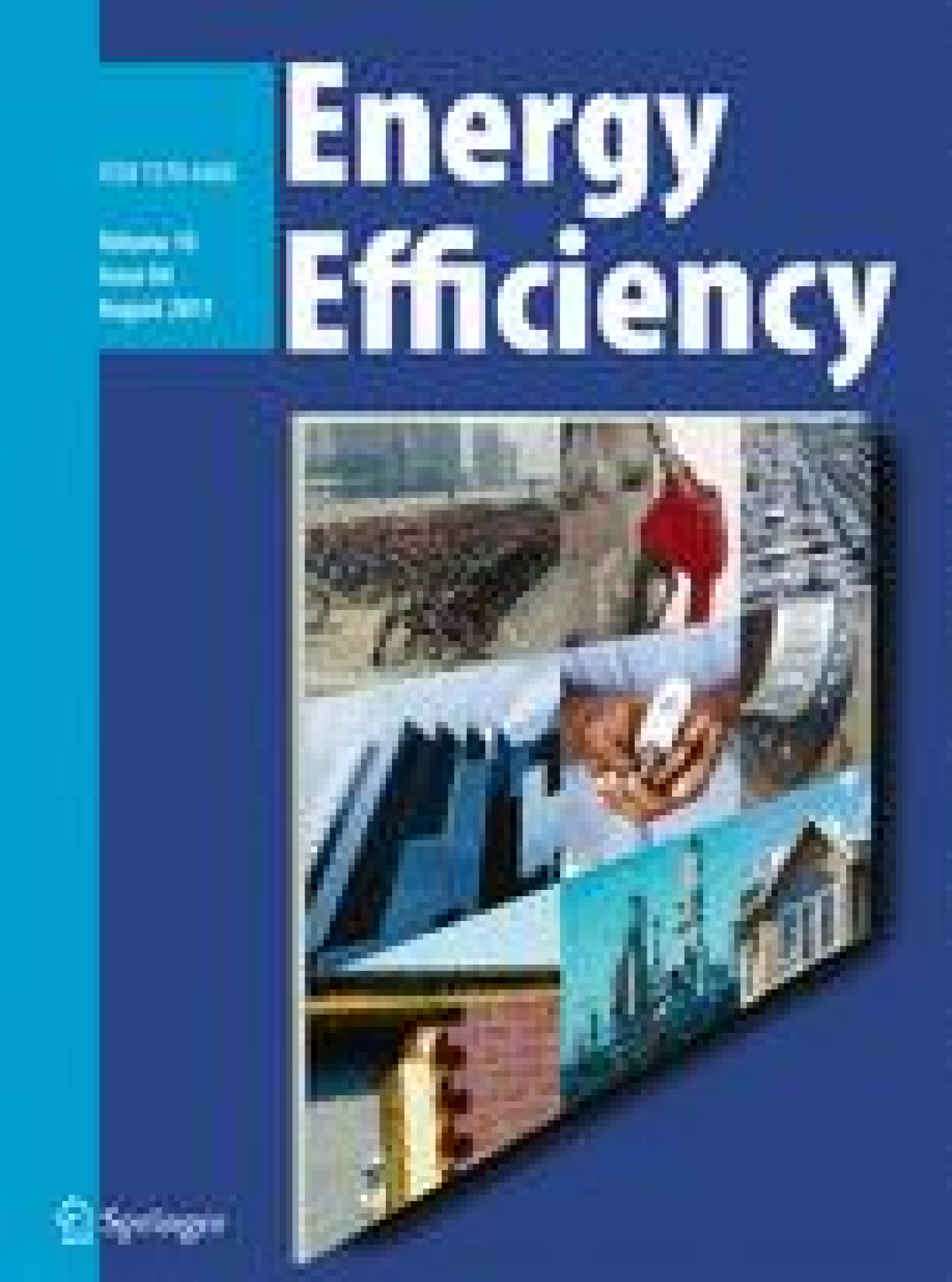 Image of the cover of the Energy Efficiency journal.