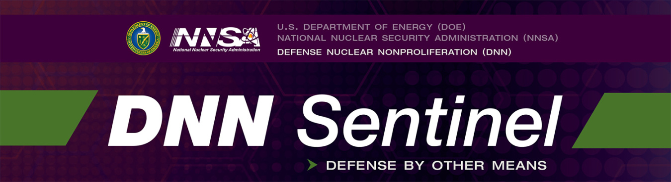 NNSA's Defense Nuclear Nonproliferation newsletter DNN Sentinel flag